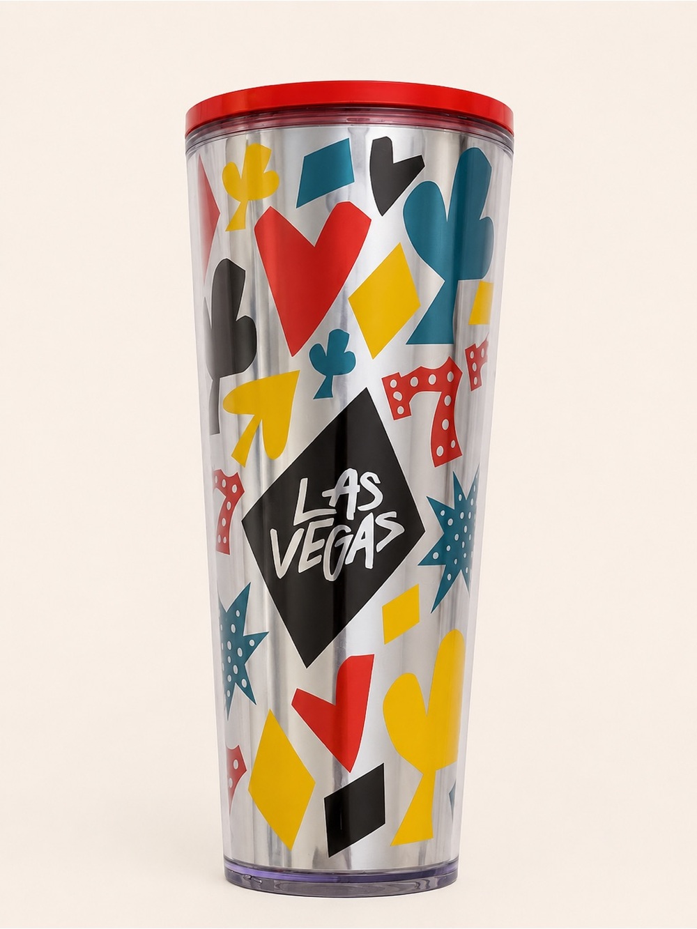 Starbucks Las Vegas 777 24 oz Cold Cup Tumbler NWT No Straw